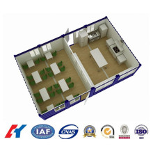 Casa modular do bloco liso de 20ft / casa pré-fabricada do recipiente (KXD-pH43)